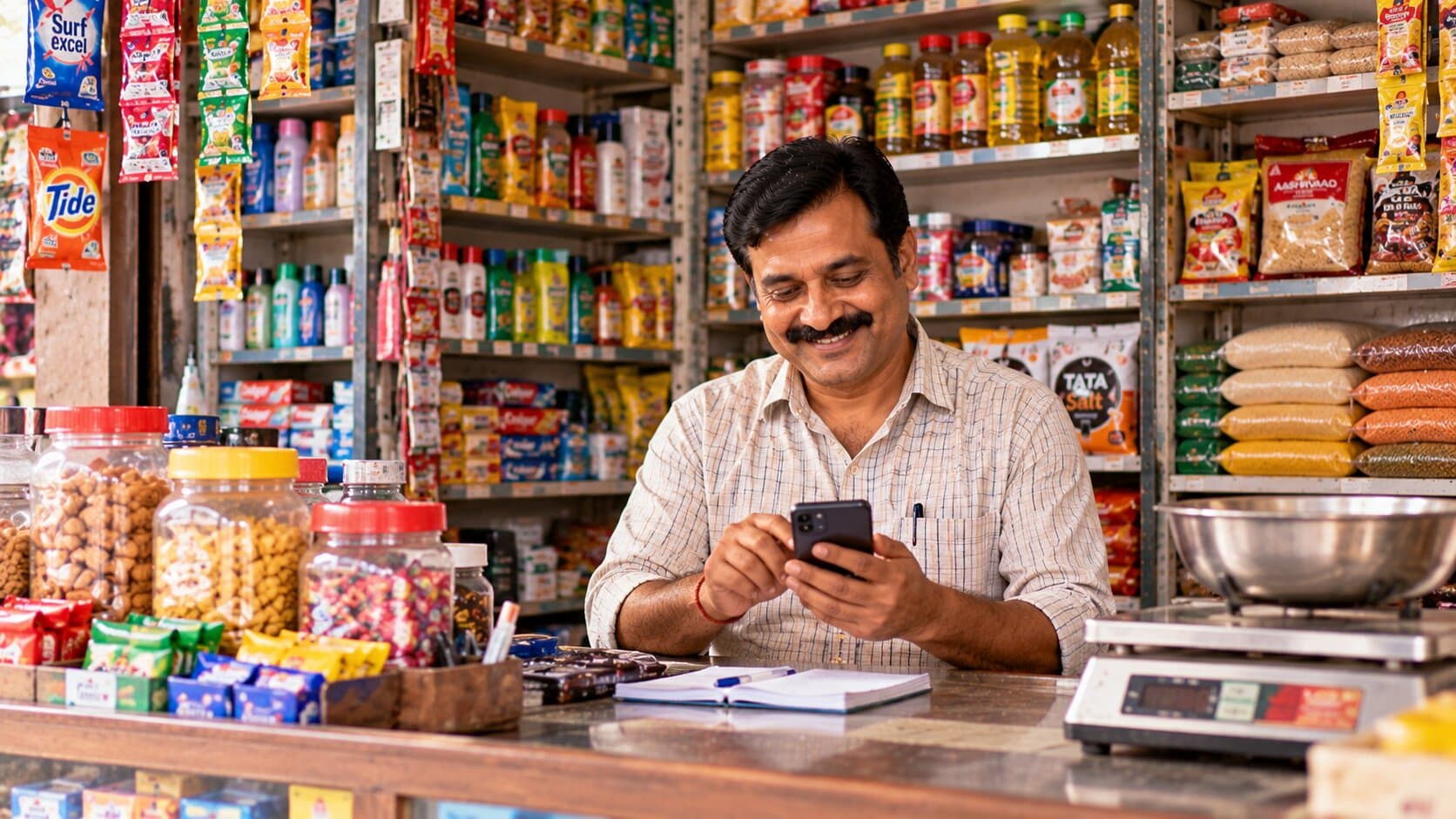 Any retail counter